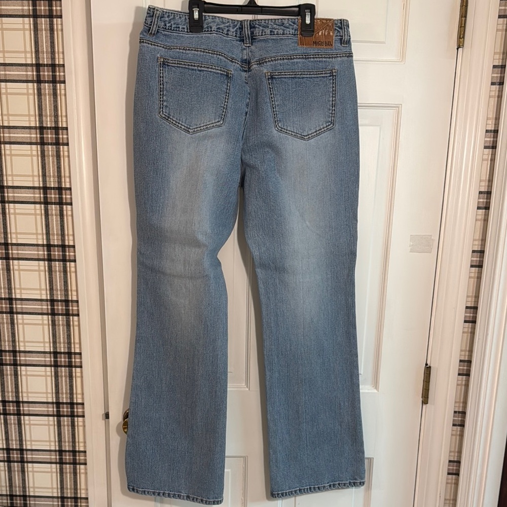 Michael Kors Blue Straight Leg Jeans Classic Fit - Picture 5 of 9